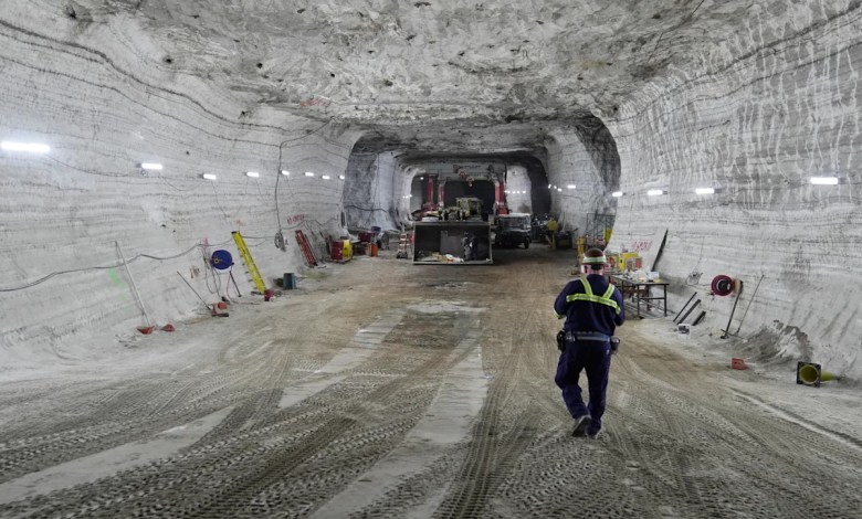 Beneath Lake Erie, a vast salt mine works overtime to meet winter road demands Beneath Lake Erie, a vast salt mine works overtime to meet winter road demands