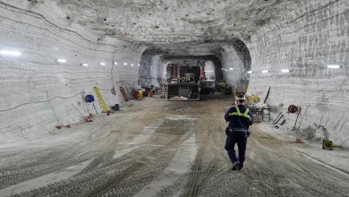 Beneath Lake Erie, a vast salt mine works overtime to meet winter road demands Beneath Lake Erie, a vast salt mine works overtime to meet winter road demands