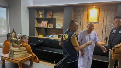 Thailand arrests Buddhist monk over alleged embezzlement linked to AIDS hospice he founded Thailand arrests Buddhist monk over alleged embezzlement linked to AIDS hospice he founded