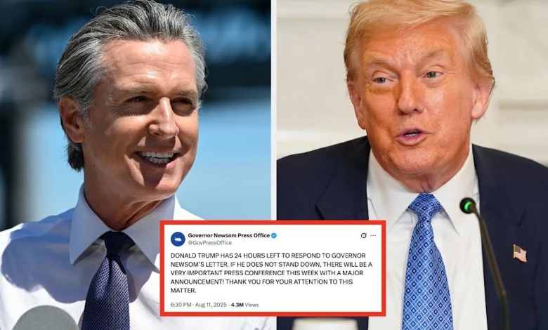Gavin Newsom’s ALL CAPS Tweet Mocking Donald Trump Is Way Funnier Than It Should Be Gavin Newsom’s ALL CAPS Tweet Mocking Donald Trump Is Way Funnier Than It Should Be