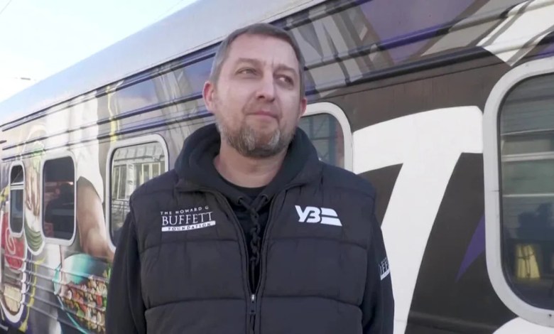 Ukrainian aid train feeds Odesa residents enduring blackouts Ukrainian aid train feeds Odesa residents enduring blackouts