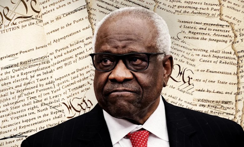 Clarence Thomas Gives Bonkers Reason for SCOTUS to Tear Up Settled Laws Clarence Thomas Gives Bonkers Reason for SCOTUS to Tear Up Settled Laws