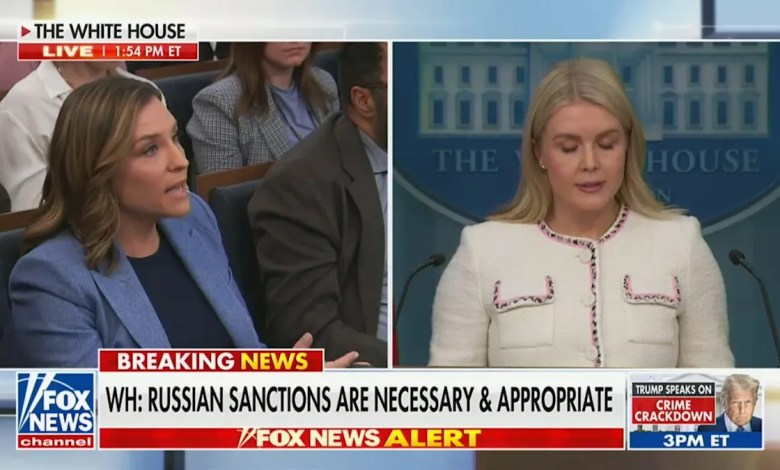 ‘This Is the People’s House!’ ABC’s Mary Bruce Spars With Karoline Leavitt Over East Wing Demolition for Trump Ballroom ‘This Is the People’s House!’ ABC’s Mary Bruce Spars With Karoline Leavitt Over East Wing Demolition for Trump Ballroom