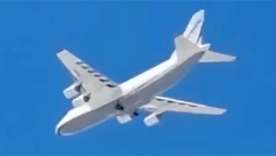 Lumbering An-124 Condor Cargo Jet Appears In Kyiv’s Highly-Restricted Airspace Lumbering An-124 Condor Cargo Jet Appears In Kyiv’s Highly-Restricted Airspace