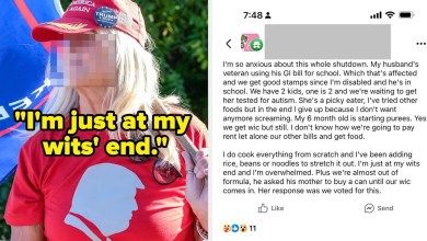 A MAGA Mom On SNAP Is Going Viral After She Blasted Her Family For Refusing To Lend Her Grocery Money Because Of Her Trump Vote A MAGA Mom On SNAP Is Going Viral After She Blasted Her Family For Refusing To Lend Her Grocery Money Because Of Her Trump Vote