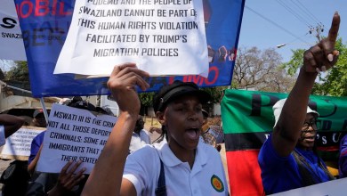 Judge fails to appear for court hearing in Eswatini over 4 men deported by the US Judge fails to appear for court hearing in Eswatini over 4 men deported by the US