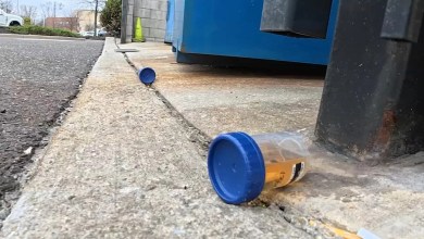 Medical waste, including syringes and urine samples, found along NJ creek Medical waste, including syringes and urine samples, found along NJ creek