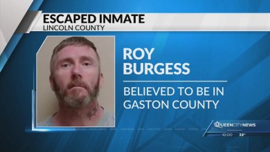 Search underway for escaped Lincolnton inmate, believed to be in Gaston County Search underway for escaped Lincolnton inmate, believed to be in Gaston County