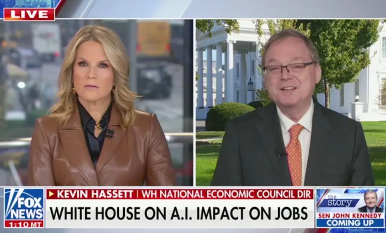 Fox Host Grills Kevin Hassett Over AI-Related Layoffs, He Insists ‘Those Are Headlines That You See Every Year’ Fox Host Grills Kevin Hassett Over AI-Related Layoffs, He Insists ‘Those Are Headlines That You See Every Year’