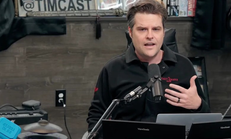 Matt Gaetz Says Members of Congress Had to Wear ‘Demoralizing’ QR Codes For AIPAC Donors to Scan ‘Like a Can of Tomato Soup’ Matt Gaetz Says Members of Congress Had to Wear ‘Demoralizing’ QR Codes For AIPAC Donors to Scan ‘Like a Can of Tomato Soup’