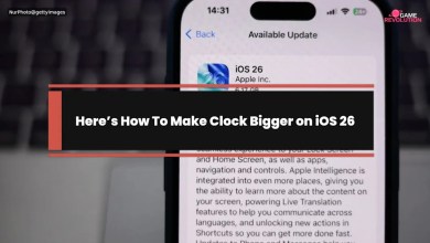 Here’s How To Make Clock Bigger on iOS 26 Here’s How To Make Clock Bigger on iOS 26