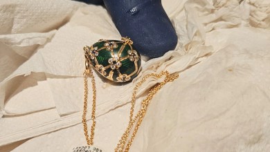 Police recover a swallowed Fabergé pendant after a 6-day wait for it to reappear Police recover a swallowed Fabergé pendant after a 6-day wait for it to reappear