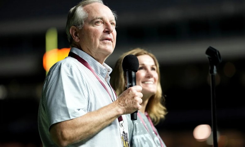 Texas A&M president is stepping down after upheaval over classroom video Texas A&M president is stepping down after upheaval over classroom video