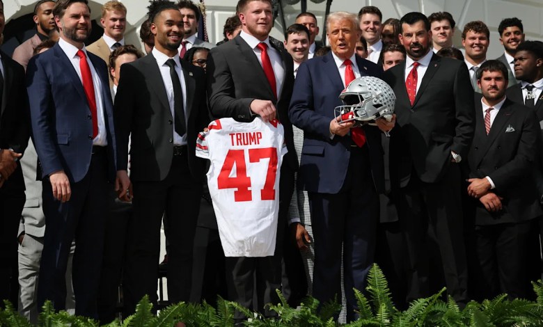 President Donald Trump issues executive order for college sports President Donald Trump issues executive order for college sports