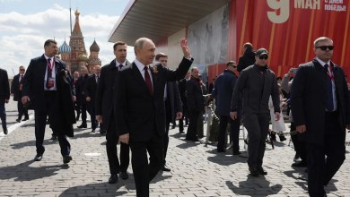Video appears to show Putin’s bodyguards armed with a handheld anti-drone interceptor Video appears to show Putin’s bodyguards armed with a handheld anti-drone interceptor