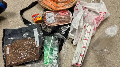 Drone drops steak and crab legs for prisoner feast but South Carolina guards find it first Drone drops steak and crab legs for prisoner feast but South Carolina guards find it first