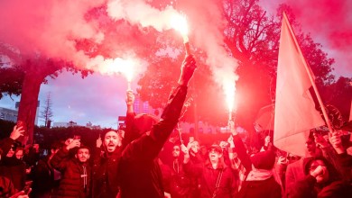 Hundreds protest in Tunisia over president’s escalating crackdown on freedoms Hundreds protest in Tunisia over president’s escalating crackdown on freedoms