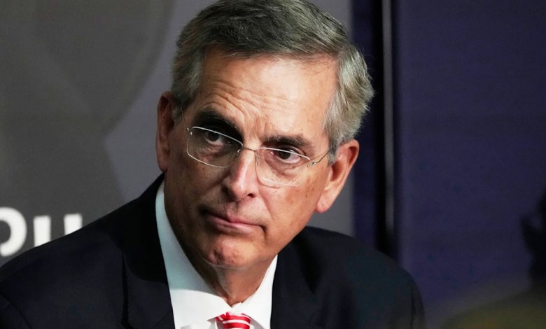 Judge rules US Justice Department filed a lawsuit over Georgia voter data in the wrong city Judge rules US Justice Department filed a lawsuit over Georgia voter data in the wrong city