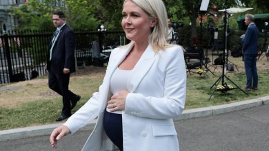 Karoline Leavitt, having a baby ‘any minute,’ preps for White House leave Karoline Leavitt, having a baby ‘any minute,’ preps for White House leave