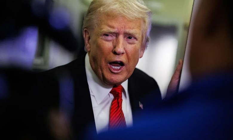 Trump says Republicans should move to “nationalize” elections Trump says Republicans should move to “nationalize” elections