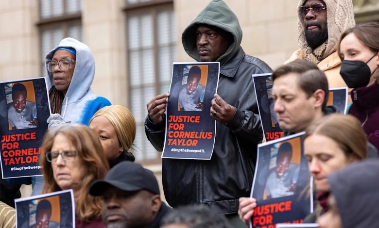 Family of man crushed by a bulldozer in his tent at an Atlanta homeless encampment sues nonprofits Family of man crushed by a bulldozer in his tent at an Atlanta homeless encampment sues nonprofits