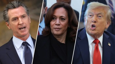 Newsom Outflanks Trump Again In Battle Over Kamala Harris’ Security; POTUS Takes Away Ex-VP’s Secret Service Protection Just Before Book Tour Newsom Outflanks Trump Again In Battle Over Kamala Harris’ Security; POTUS Takes Away Ex-VP’s Secret Service Protection Just Before Book Tour