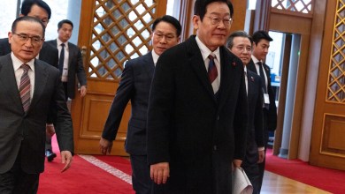 South Korean President Lee returns to presidential palace avoided by predecessor South Korean President Lee returns to presidential palace avoided by predecessor