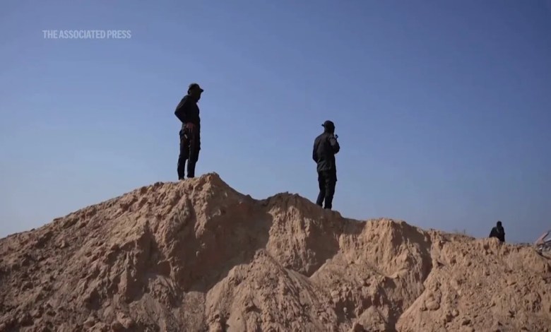 Search ongoing in Nuseirat, central Gaza for remains of Israeli hostages Search ongoing in Nuseirat, central Gaza for remains of Israeli hostages