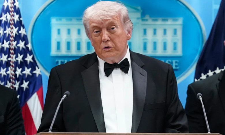 Trump says suspect was armed with multiple weapons at White House correspondents’ dinner Trump says suspect was armed with multiple weapons at White House correspondents’ dinner