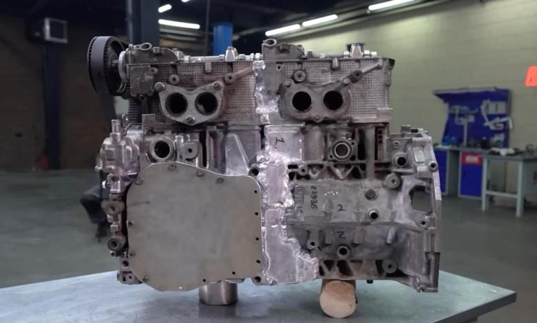 But How? Russian Mechanics Convert Subaru Boxer Engine Into Inline-Four But How? Russian Mechanics Convert Subaru Boxer Engine Into Inline-Four