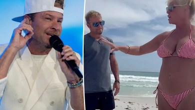 Backstreet Boy Brian Littrell dealt legal blow in fight against woman he claims trespassed on his private beach Backstreet Boy Brian Littrell dealt legal blow in fight against woman he claims trespassed on his private beach