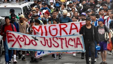 About 300 migrants start walking north in southern Mexico, but goal is not US border About 300 migrants start walking north in southern Mexico, but goal is not US border