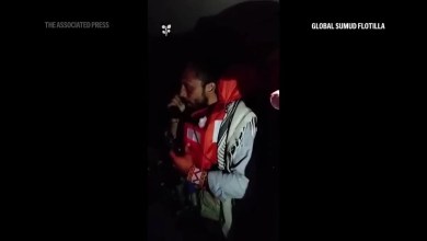 Israel released video of Greta Thunberg following interception of Gaza-bound aid flotilla Israel released video of Greta Thunberg following interception of Gaza-bound aid flotilla