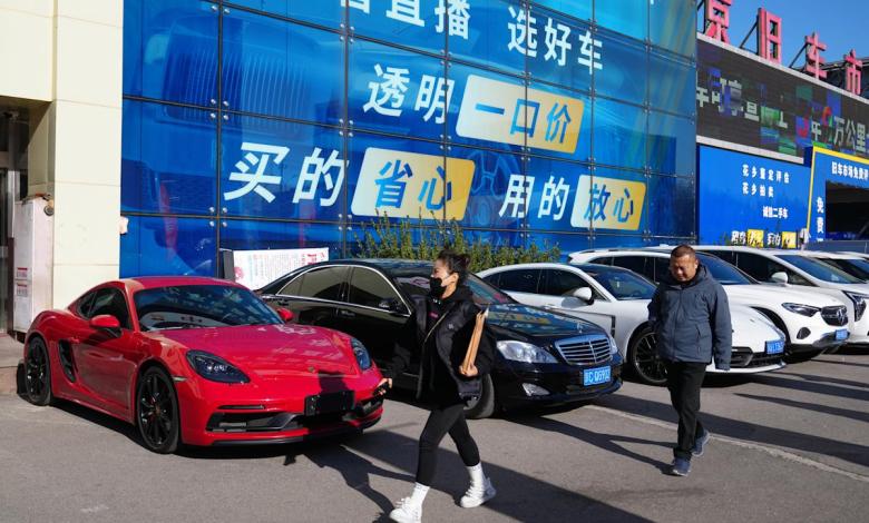 High-end car sales sink in China as its economy slows, taking a toll on European automakers High-end car sales sink in China as its economy slows, taking a toll on European automakers