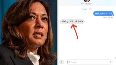 Gavin Newsom’s Text To Kamala Harris Is Going Viral For Obvious Reasons Gavin Newsom’s Text To Kamala Harris Is Going Viral For Obvious Reasons