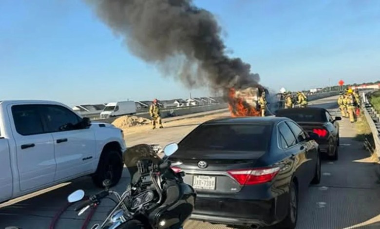 Fiery Grand Parkway crash kills passenger; driver rescued by Good Samaritan Fiery Grand Parkway crash kills passenger; driver rescued by Good Samaritan