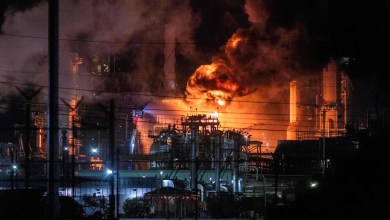 Massive fire erupts at Chevron refinery near Los Angeles Massive fire erupts at Chevron refinery near Los Angeles
