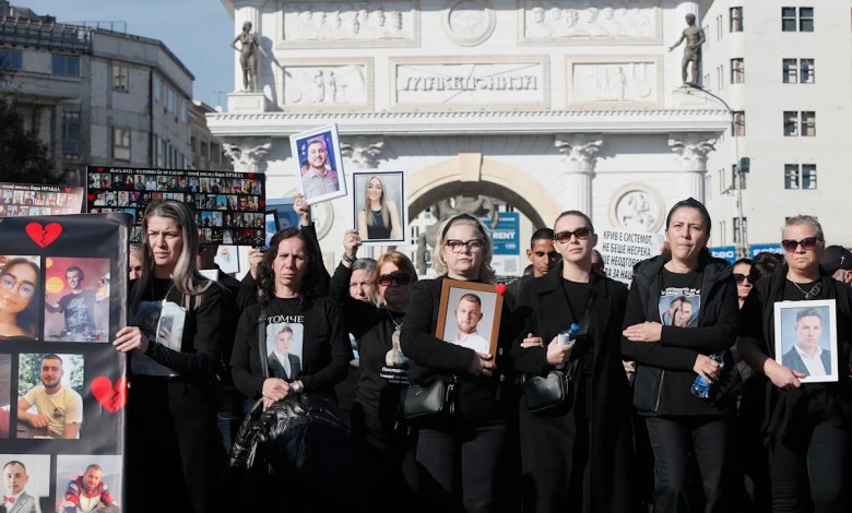 Thousands protest ahead of trial over deadliest fire in North Macedonia’s history Thousands protest ahead of trial over deadliest fire in North Macedonia’s history