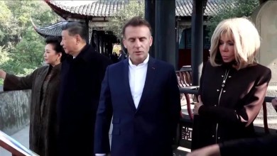 Xi, Macron visit ancient dam in rare trip outside Beijing Xi, Macron visit ancient dam in rare trip outside Beijing