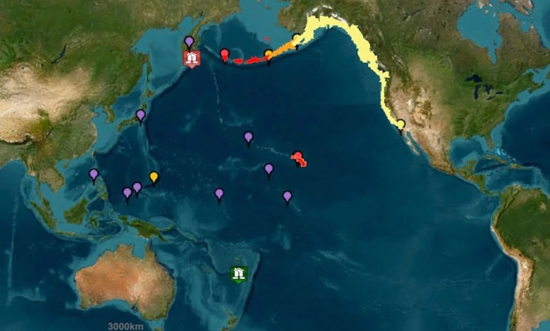 8.8 magnitude earthquake prompts tsunami alerts in Hawaii, Alaska and West Coast 8.8 magnitude earthquake prompts tsunami alerts in Hawaii, Alaska and West Coast