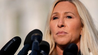 Marjorie Taylor Greene explodes at MAGA loyalist demanding she stays in Congress Marjorie Taylor Greene explodes at MAGA loyalist demanding she stays in Congress