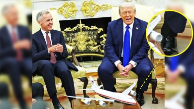 Trump, 79, Reveals Bulging Cankles While Hosting World Leader Trump, 79, Reveals Bulging Cankles While Hosting World Leader
