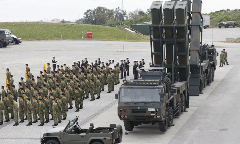 Japan’s Cabinet OKs record defense budget that aims to deter China Japan’s Cabinet OKs record defense budget that aims to deter China