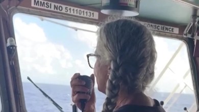 Ship joins new flotilla en route to Gaza with aid and medics Ship joins new flotilla en route to Gaza with aid and medics