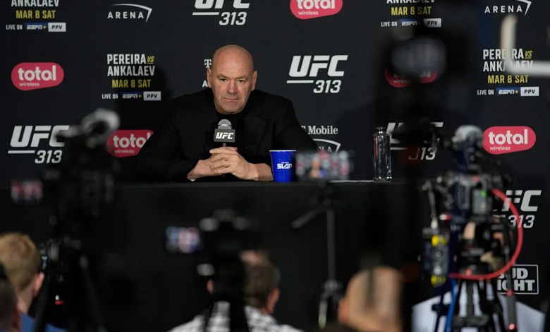 A UFC fight at the White House? Dana White says it’s happening as part of deal with Paramount A UFC fight at the White House? Dana White says it’s happening as part of deal with Paramount