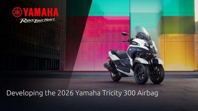The Already Weird Yamaha Three-Wheeled Motorcycle Just Got Weirder By Adding An Airbag The Already Weird Yamaha Three-Wheeled Motorcycle Just Got Weirder By Adding An Airbag