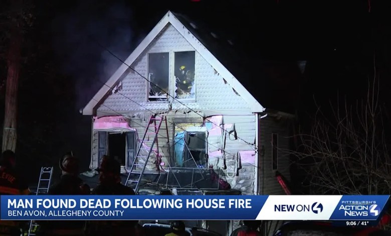 Person found dead inside home after fire in Ben Avon, Allegheny County Person found dead inside home after fire in Ben Avon, Allegheny County
