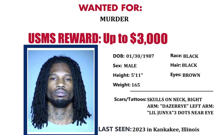 U.S. Marshals hunt man accused of Glendale shooting death, considered armed and dangerous U.S. Marshals hunt man accused of Glendale shooting death, considered armed and dangerous