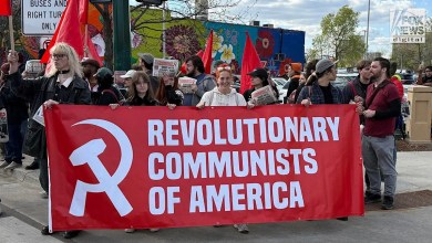 Communist and socialist groups call for ‘revolution’ and seizure of property at Minneapolis May Day rally Communist and socialist groups call for ‘revolution’ and seizure of property at Minneapolis May Day rally