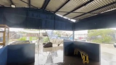 Streets in Kingston heavily flooded as Hurricane Melissa hits Jamaica Streets in Kingston heavily flooded as Hurricane Melissa hits Jamaica